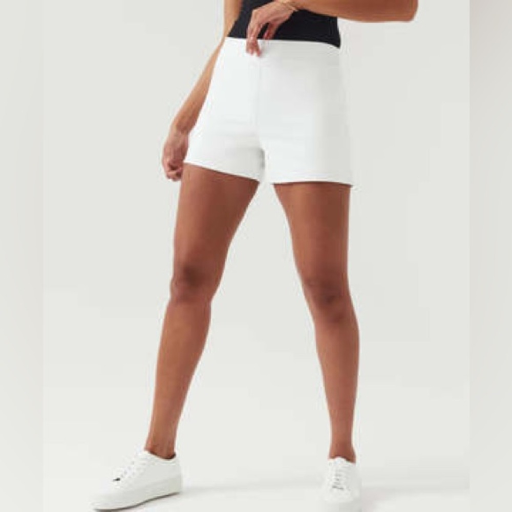SPANX High-Waist Sculpting Shorts in White❤️LOWEST PRICE FIRM❤️ - Picture 5 of 13
